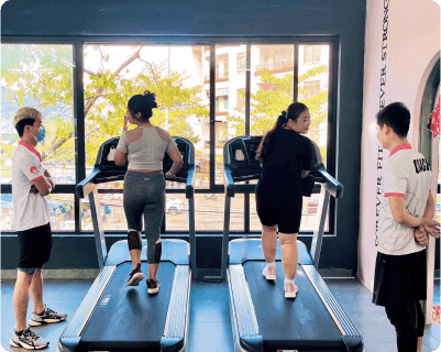 Không gian tập luyện